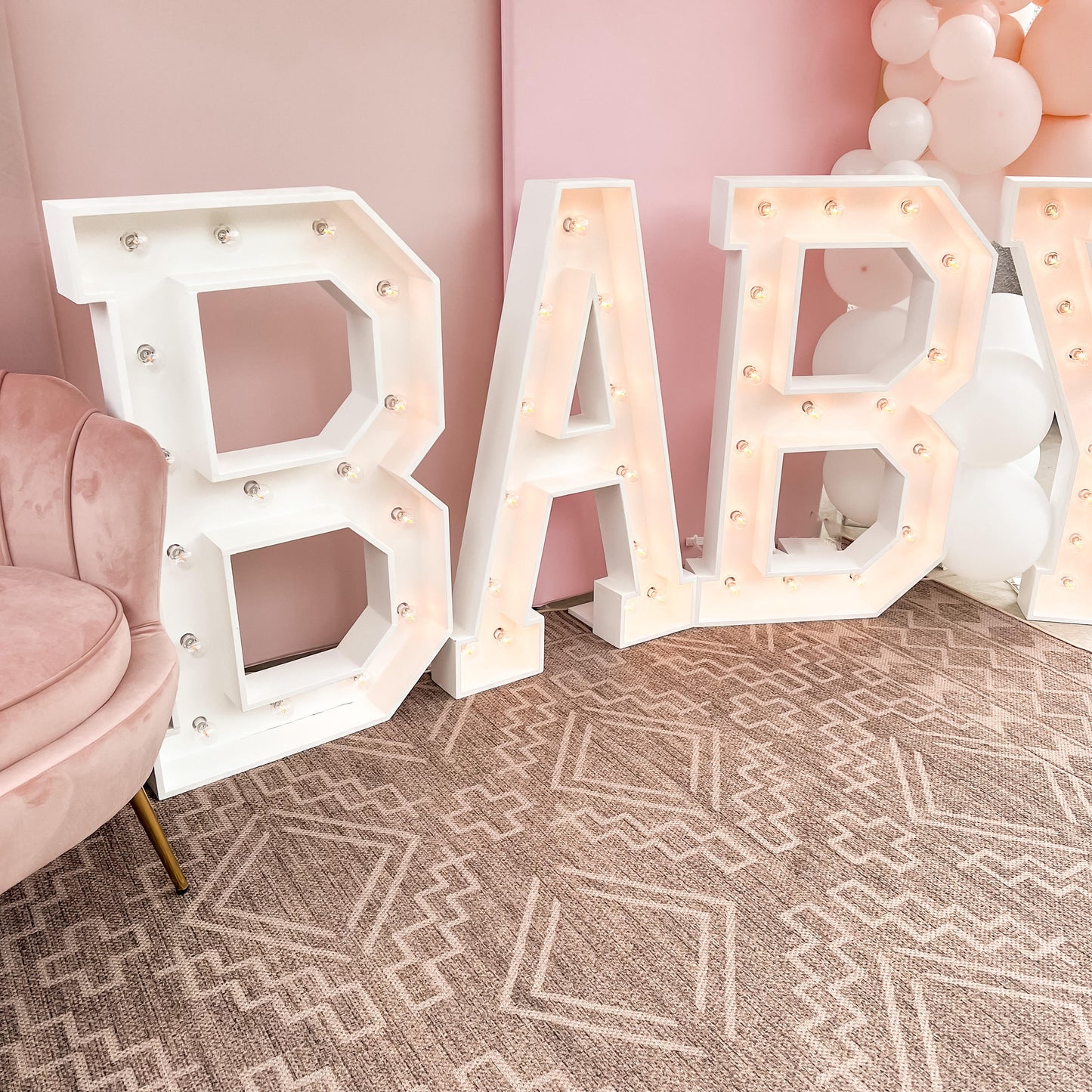 BABY Marquee Sign Rental SIGN ONLY